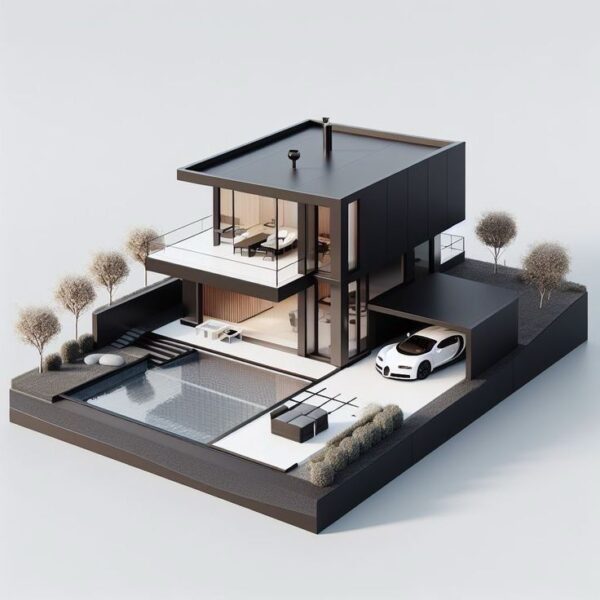 تصميم 3D , يعتبر تصميم نهائي للمكان